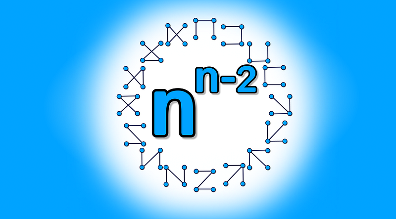 An illustration of a tree graph without cycles