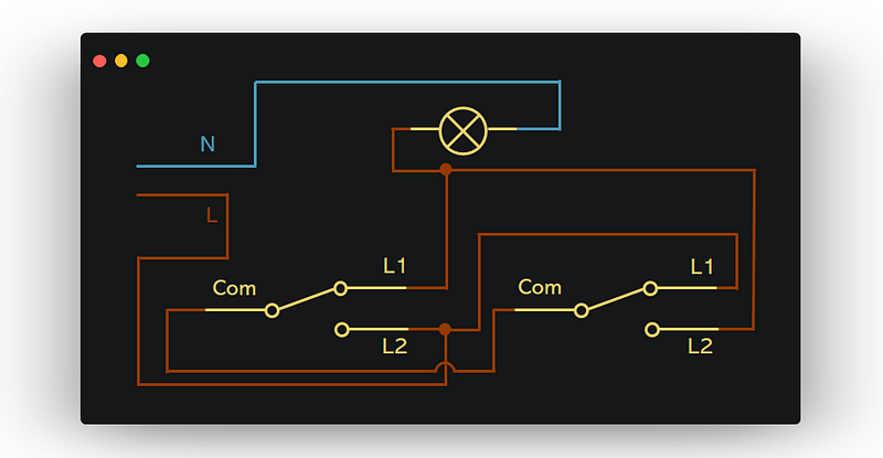 Alternative wiring solution 2