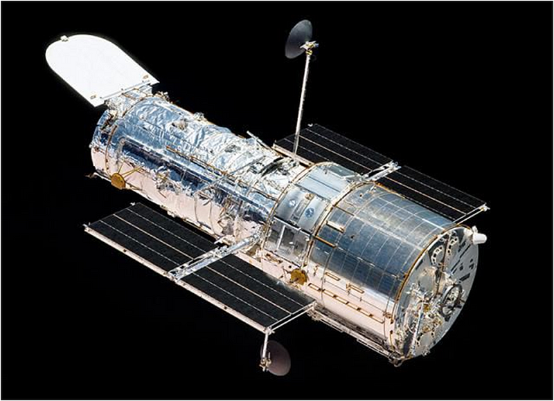 Hubble Space Telescope in orbit