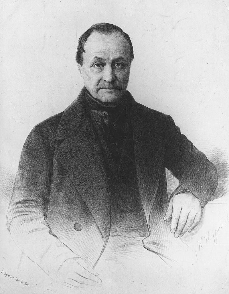 Portrait of Auguste Comte