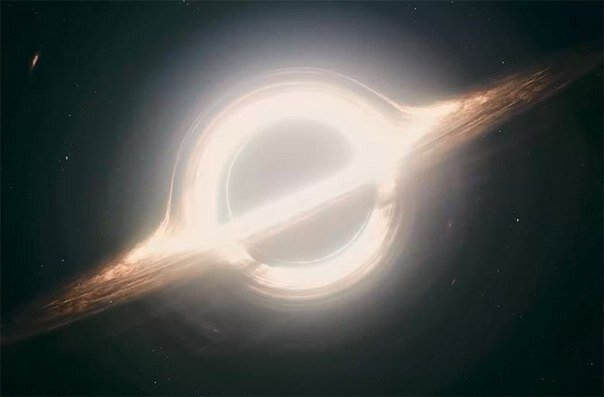 Visualization of an accretion disk around a black hole