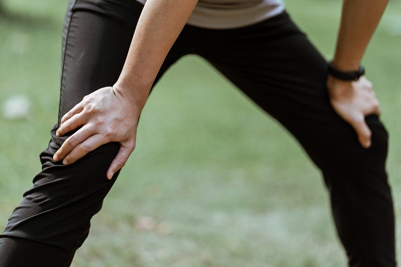 Increased stress on knees during sports