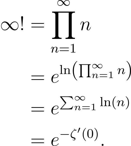 Regularized Product Expression