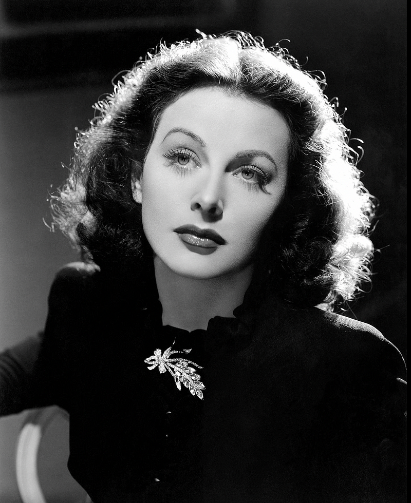 Hedy Lamarr in a classic Hollywood film