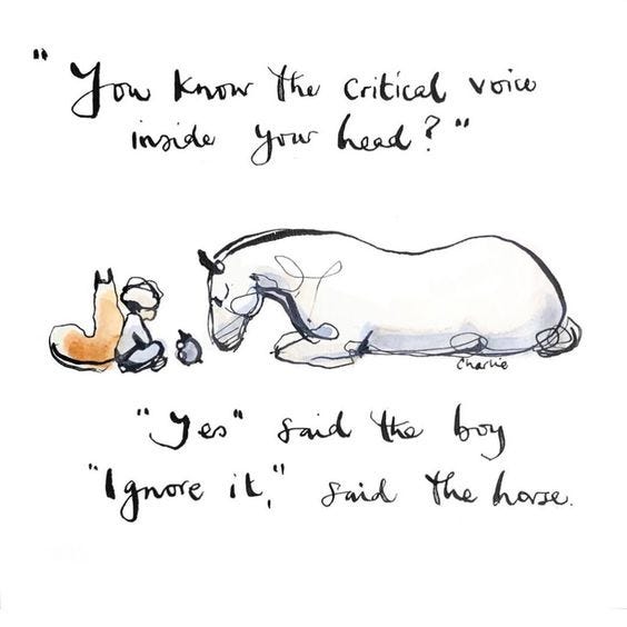 A moment of realization from *The Boy, the Mole, the Fox and the Horse*