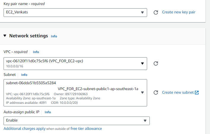 EC2 Server in Public Subnet