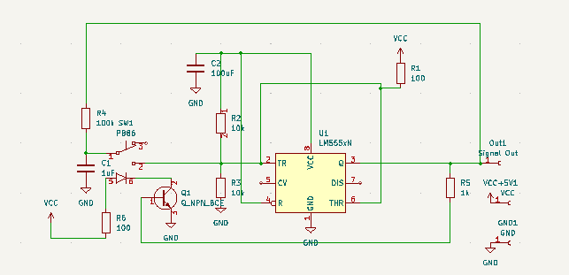 Image of the KiCAD circuit diagram