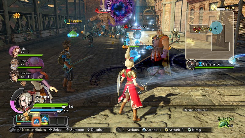 Dragon Quest Heroes - Missing in Action