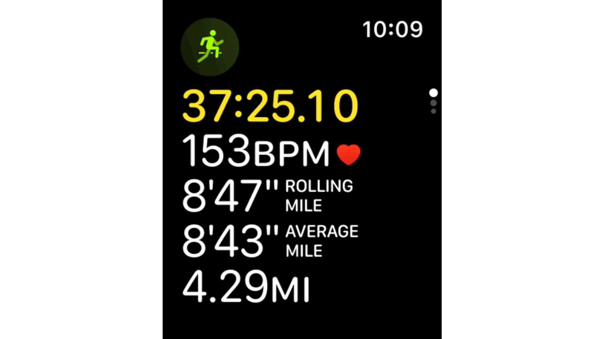 New running metrics on Apple Watch