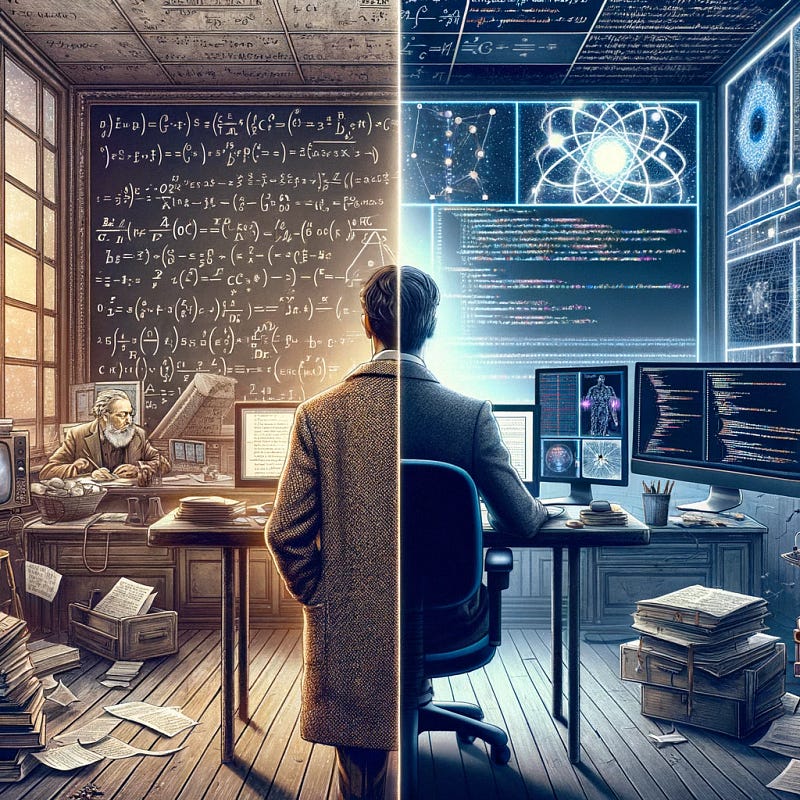 The transition from theoretical physics to software engineering