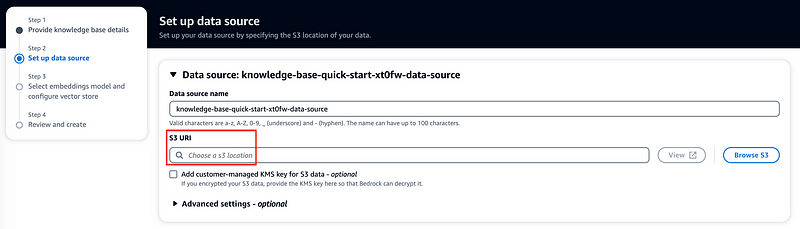 Selecting a PDF document from S3 bucket