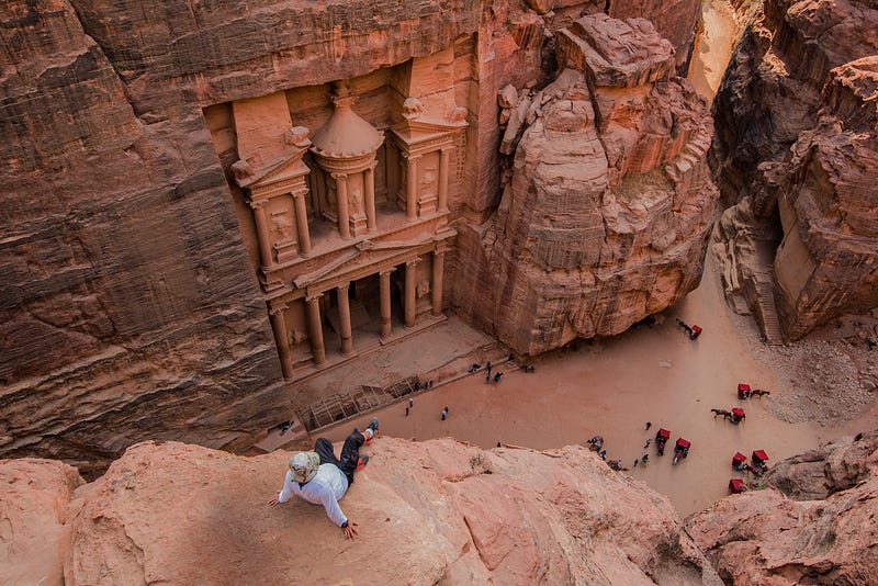 Architectural marvels of Petra