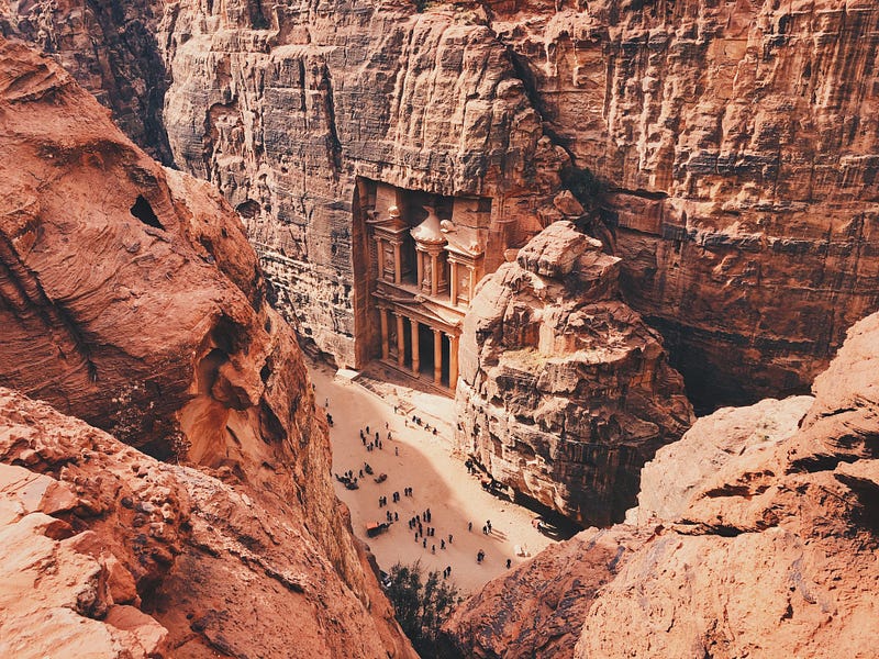 Advanced engineering in Petra