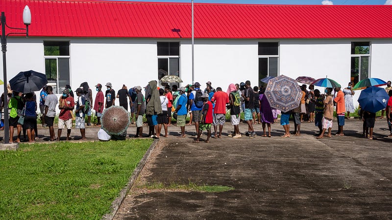 Vaccination efforts in Vanuatu