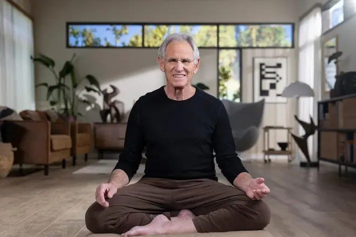 Dr. Jon Kabat-Zinn promoting mindfulness