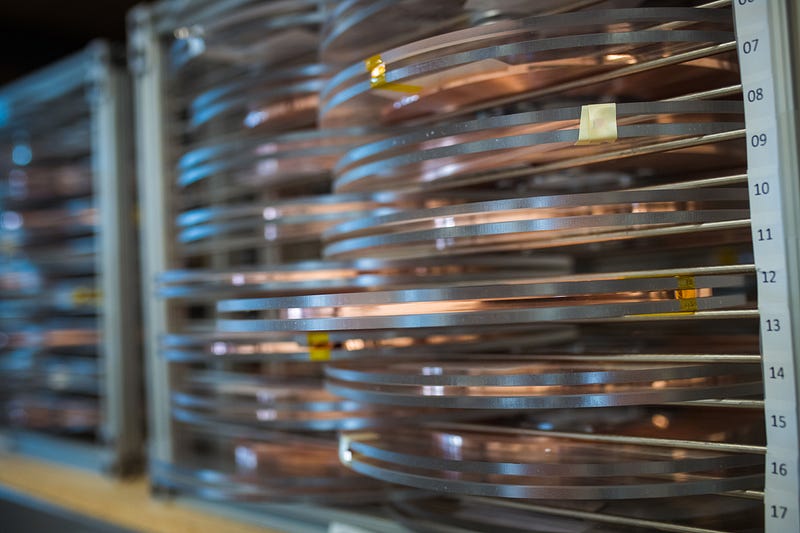 High-temperature superconducting tape used in experiments