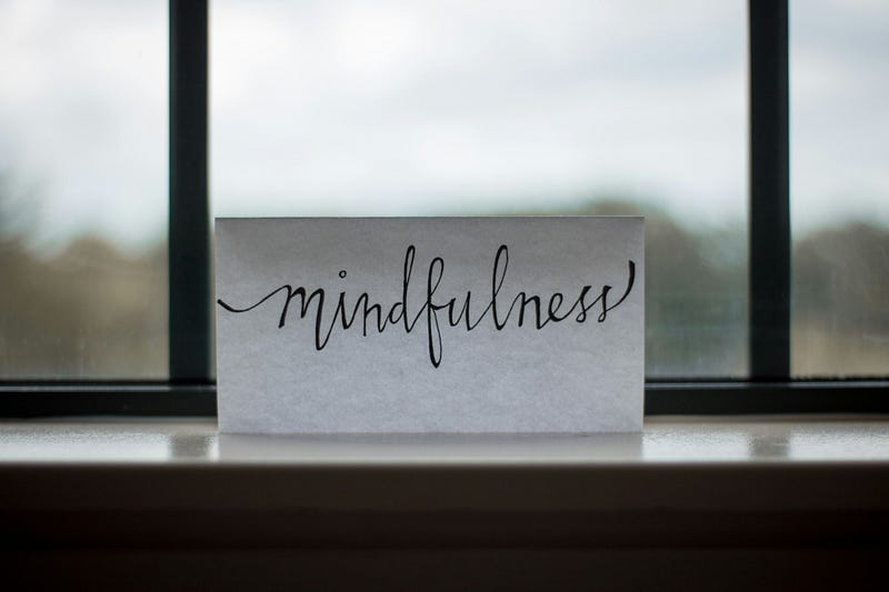 Practicing mindfulness for stress relief